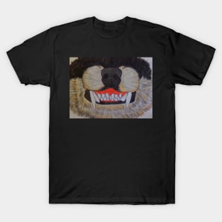 Snarling Raccoon Mask T-Shirt